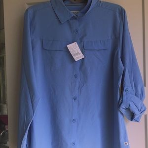 Magellan Button Up Breathable Shirt!
